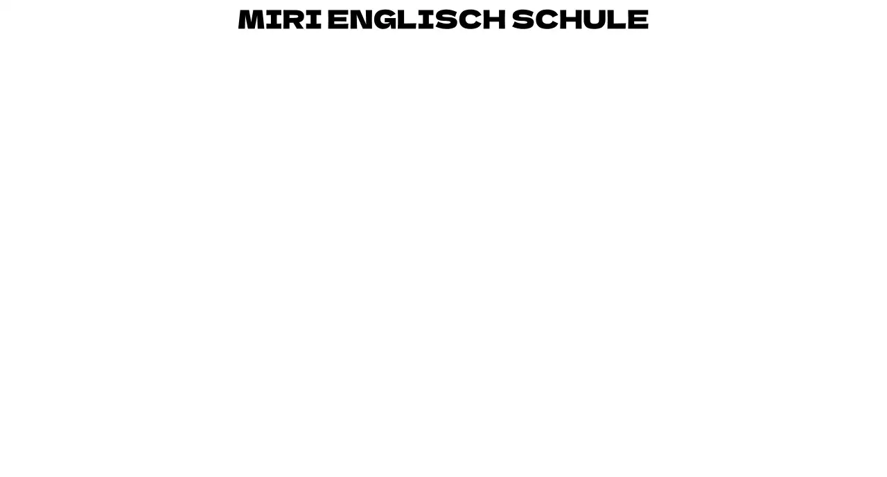 Bewerben Sie eine englische Sprachschule mit einer Illustration von Schülern in orangefarbenen Uniformen.