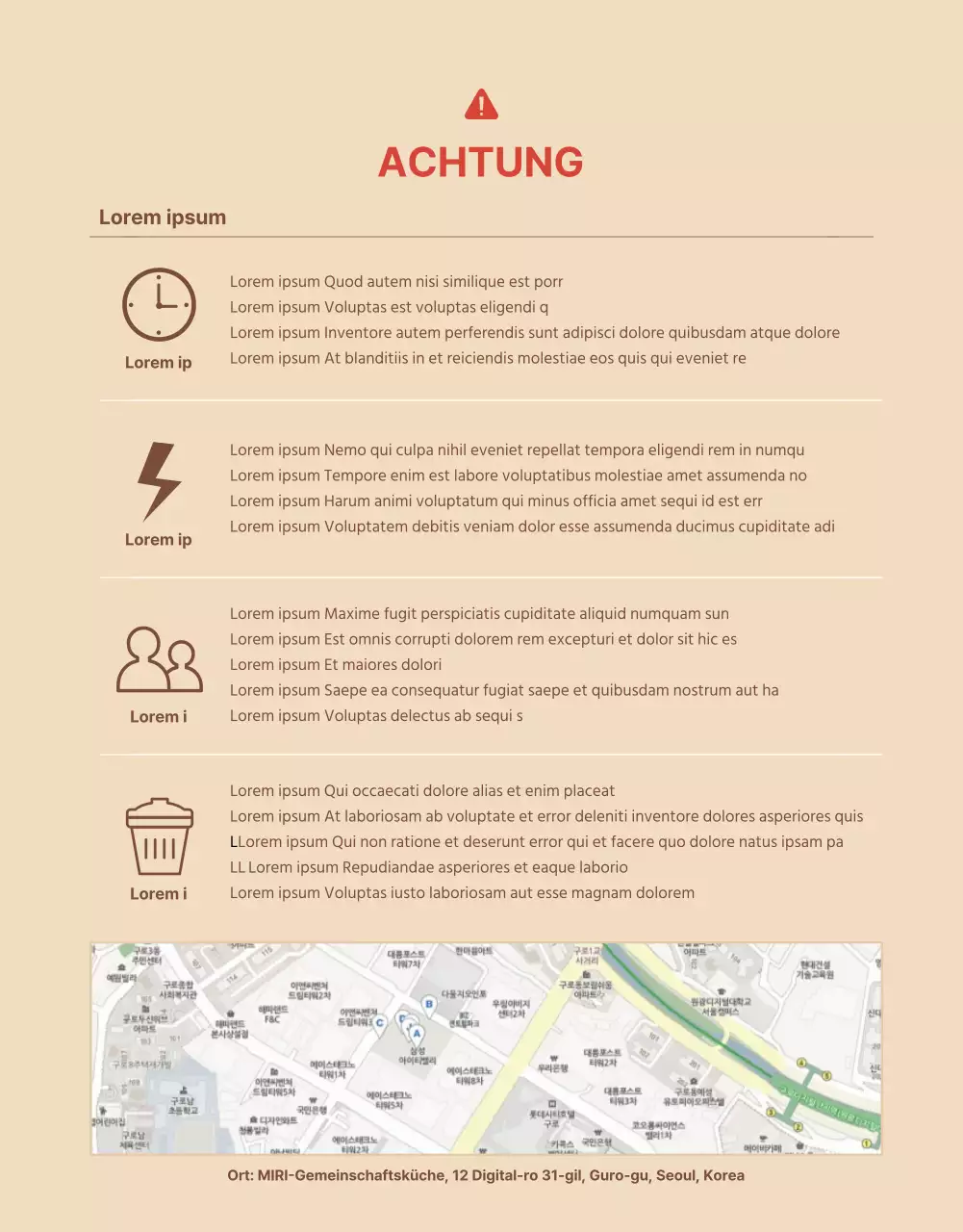 Zwei Modelle in sanften Beigetönen Leitfaden für die Buchung einer Gemeinschaftsküche und eines Partyraums