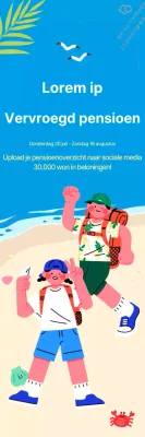 Promotorverblijf voor twee aan zee en strand