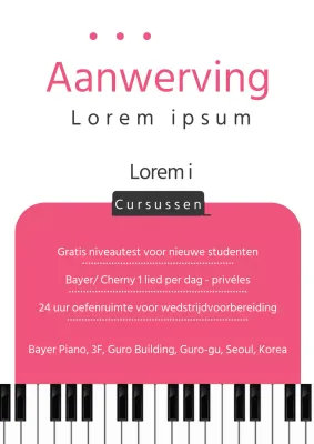 Werven van nieuwe studenten