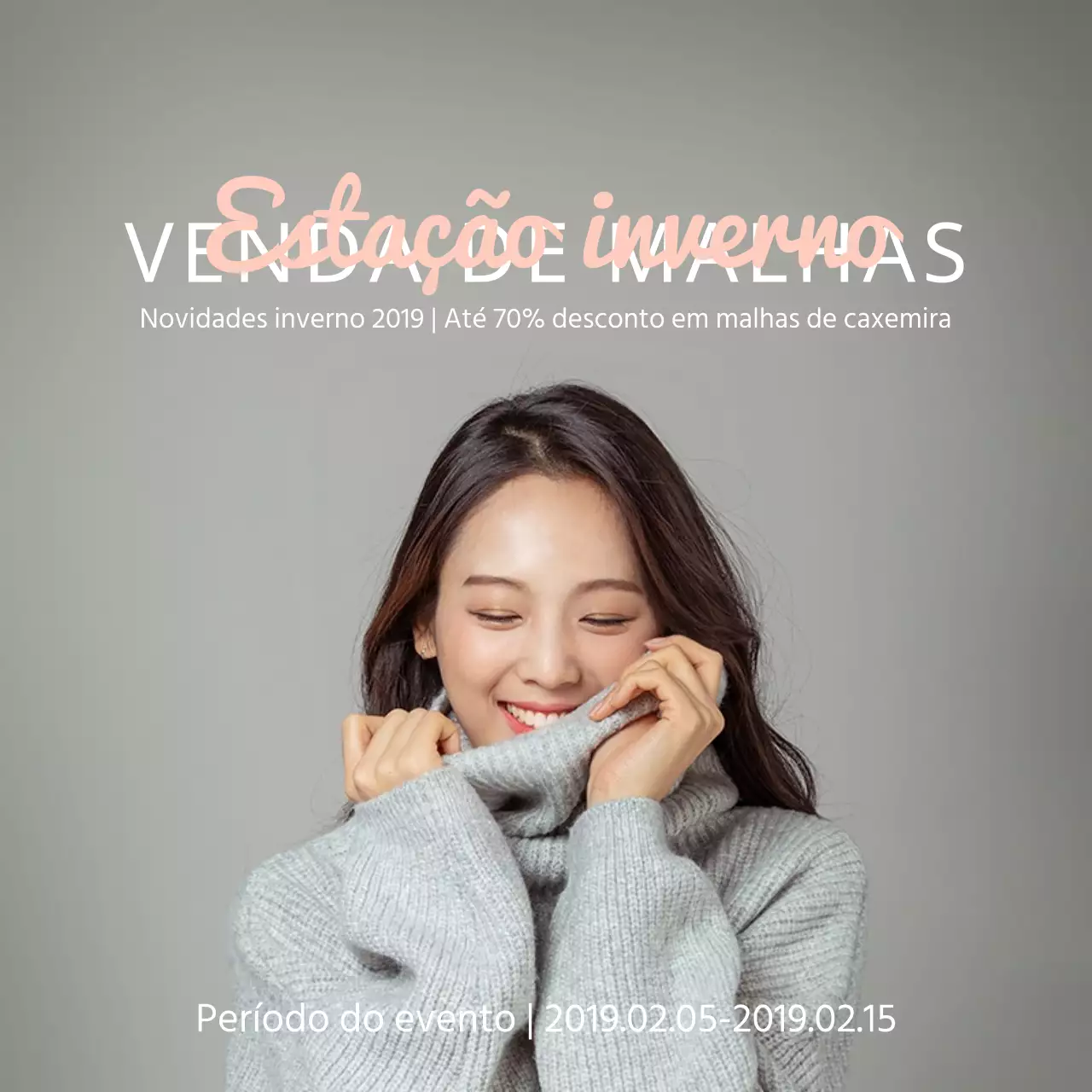 Evento de venda de malhas