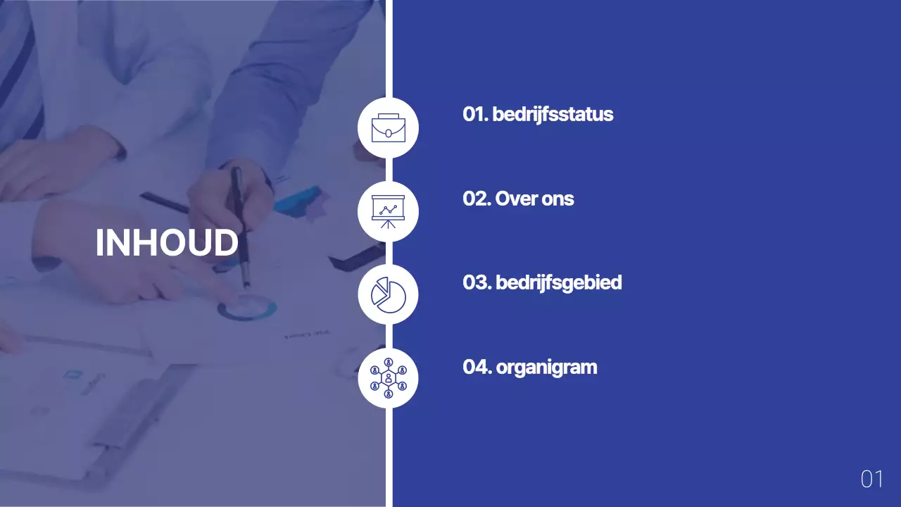 Eenvoudig bedrijfsprofiel