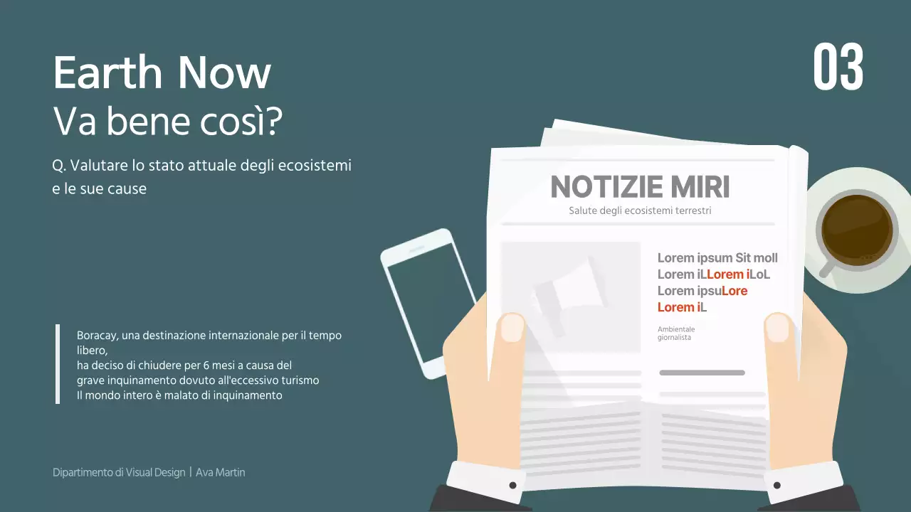 Creare un globo verde