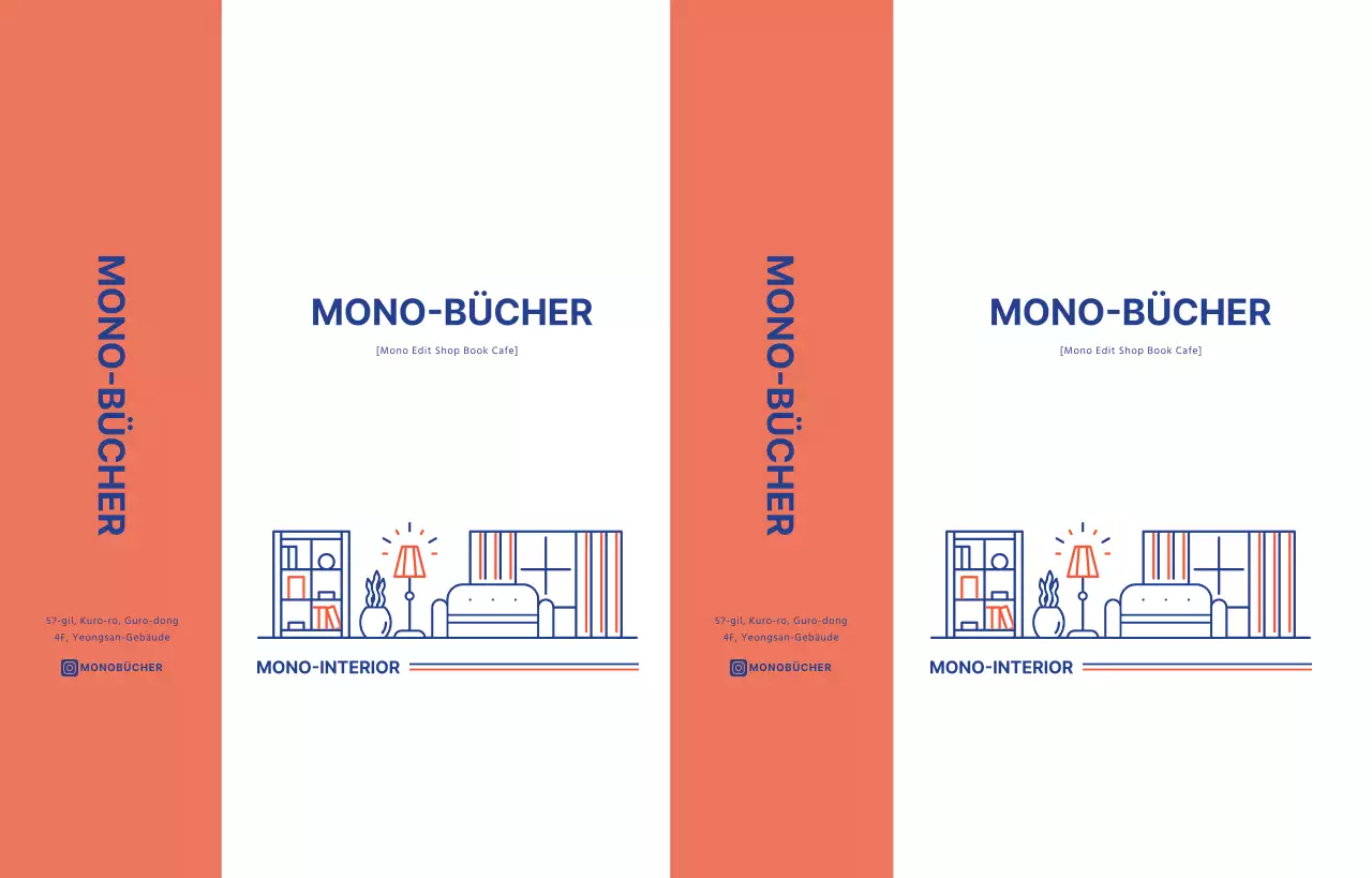 Papier-Einkaufstasche_Buchhandlung Design