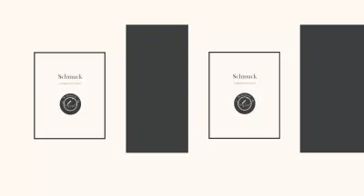 Beige Schwarz Modern Jewellery Shop