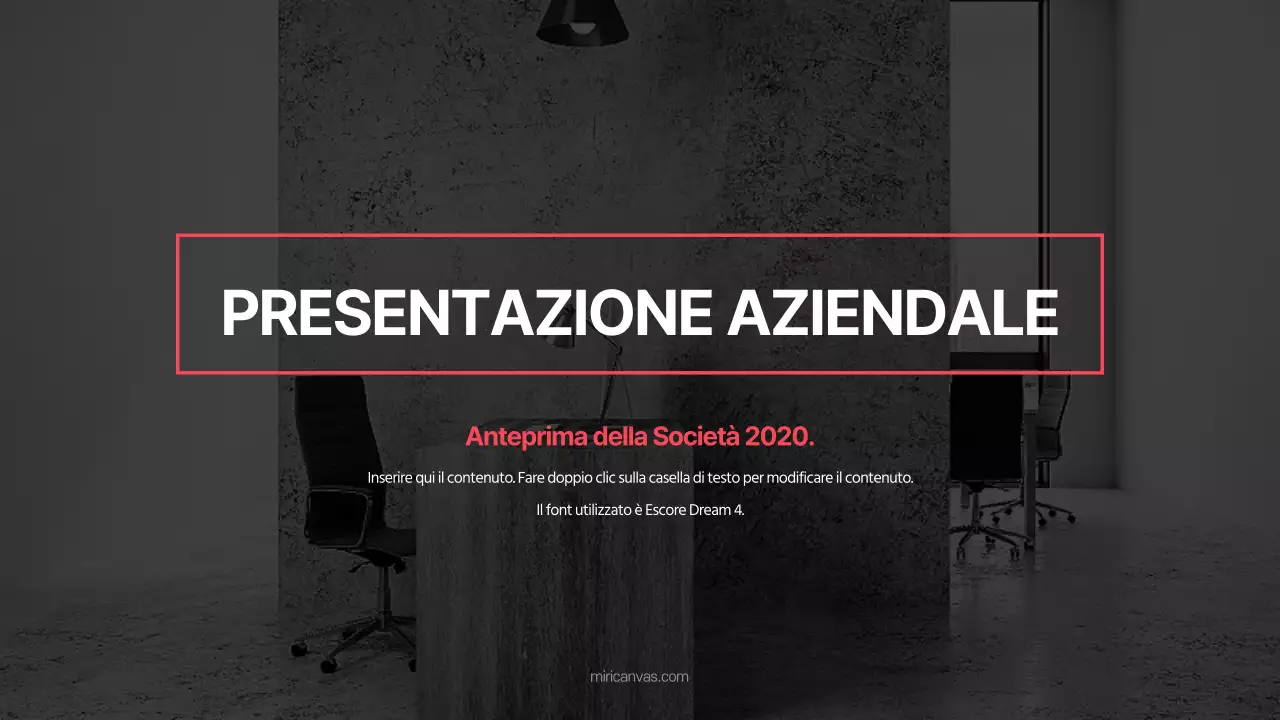 Presentazioni aziendali