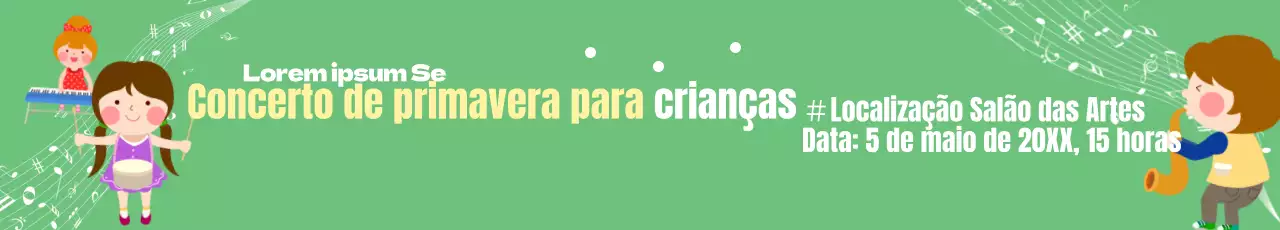 Concerto de primavera para crianças