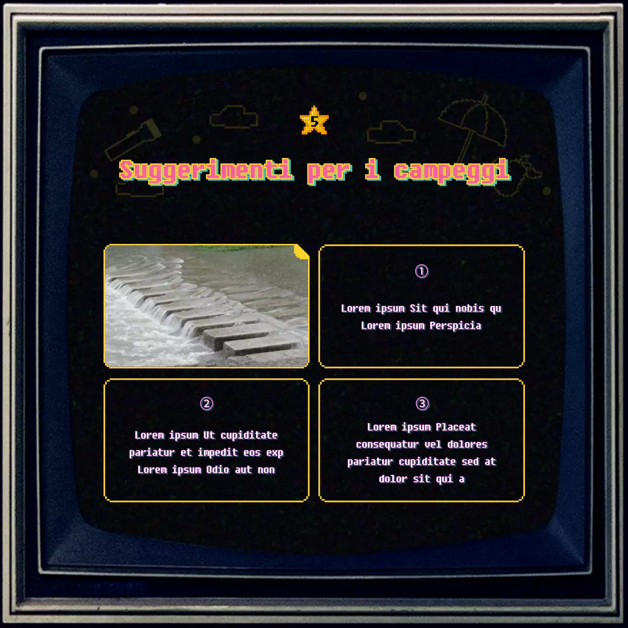 Come prepararsi alla stagione delle piogge con un concetto televisivo vecchio stile