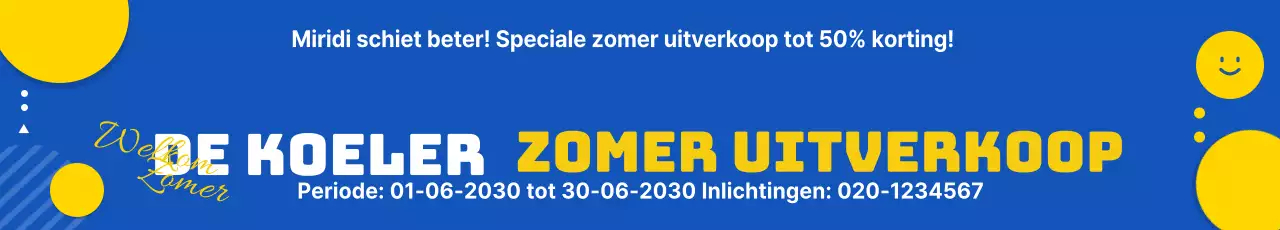 Zomer uitverkoop