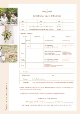 Contrat d'image beige