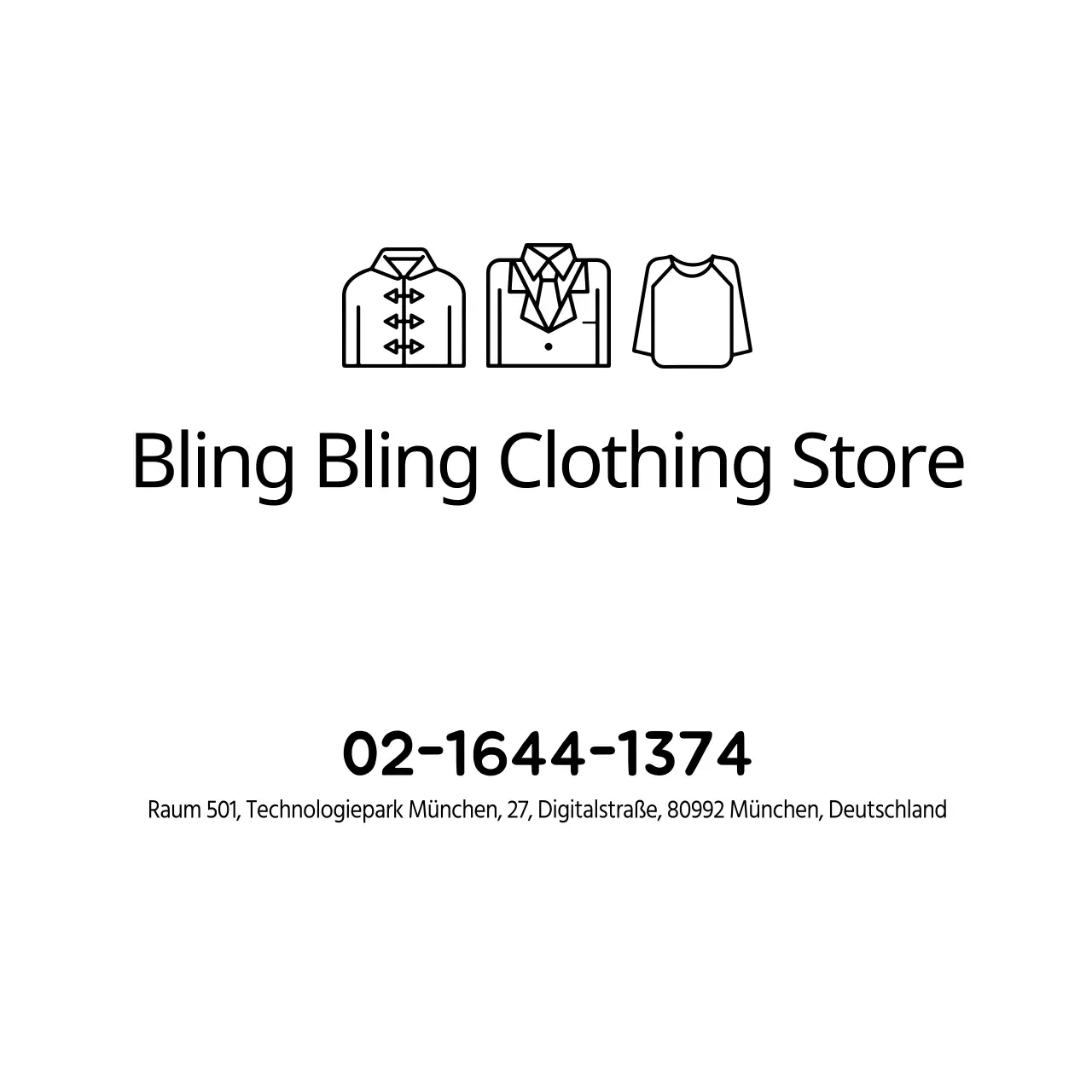 Plastiktüten für Bekleidungsgeschäfte