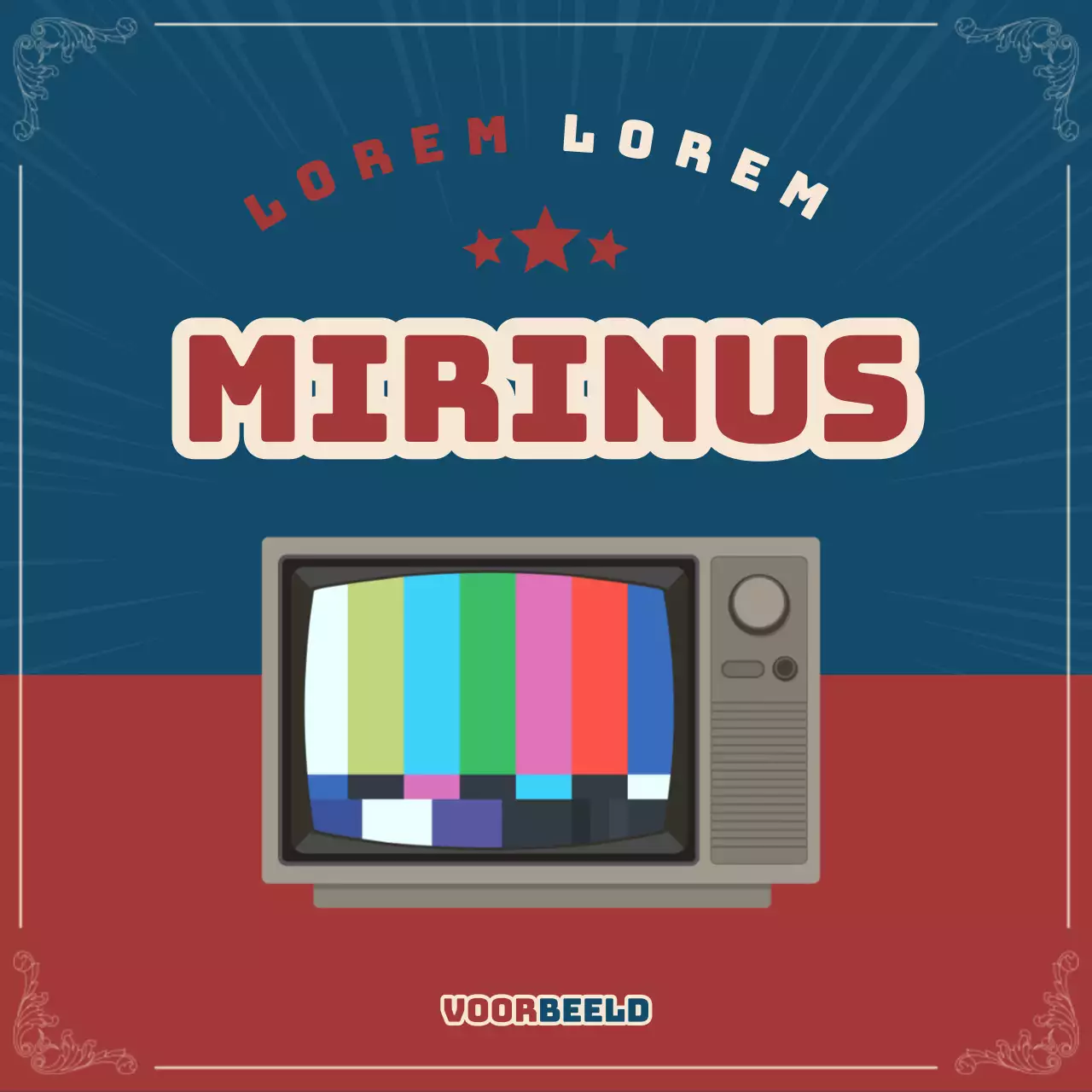 De stand van de wet in rood en marineblauw CardNews