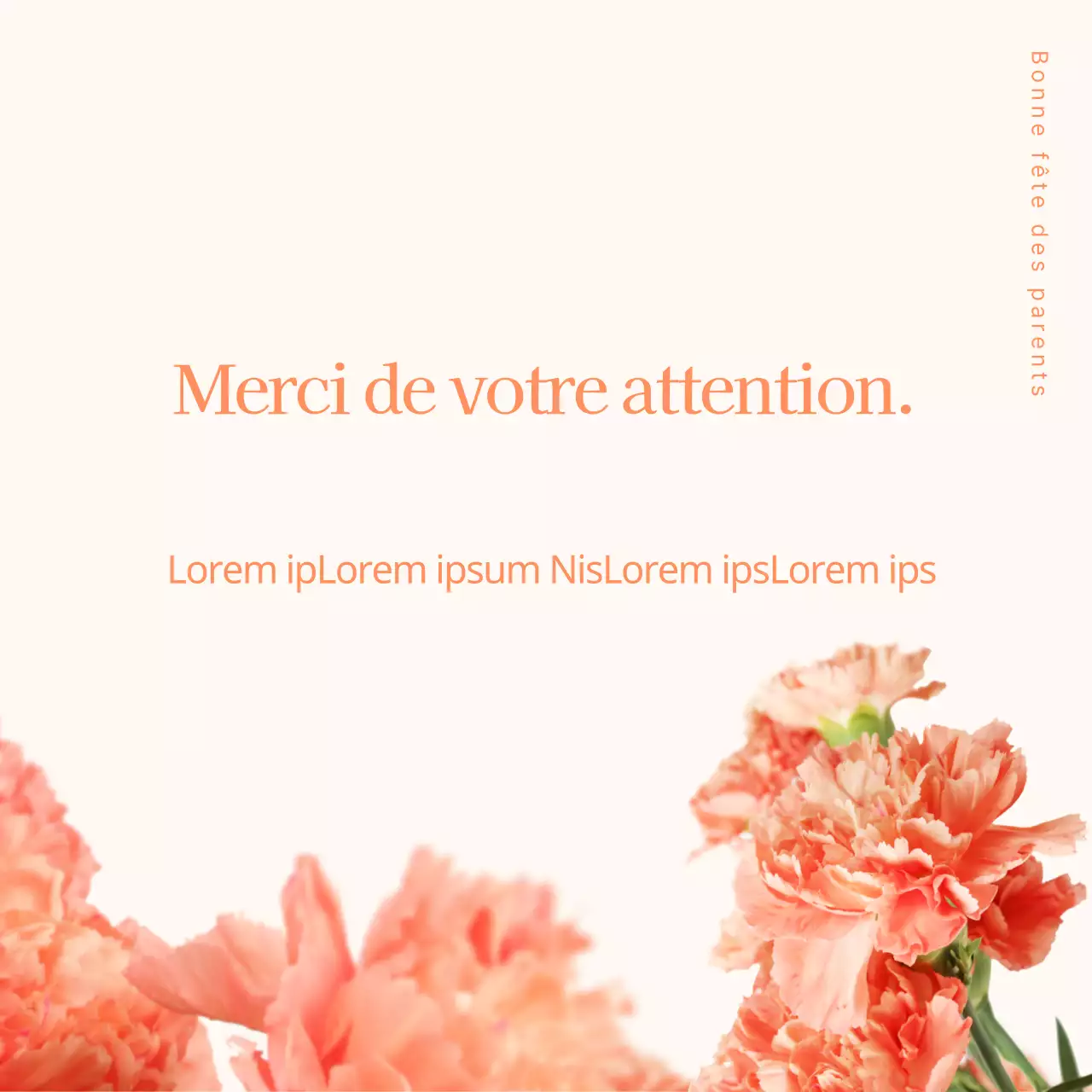 Lettre pour la fête des mères