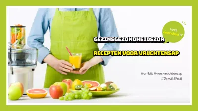 Limoen Groen Vruchtensap Recept Gezondheid TV Verse Wellness Dranken