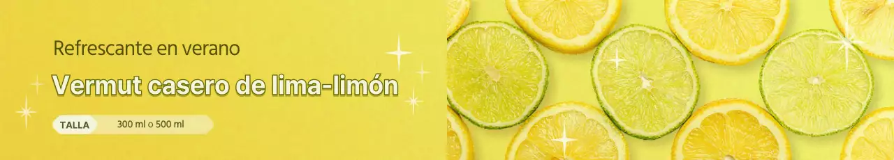 Promover un concepto amarillo y refrescante de zumo de fruta casero