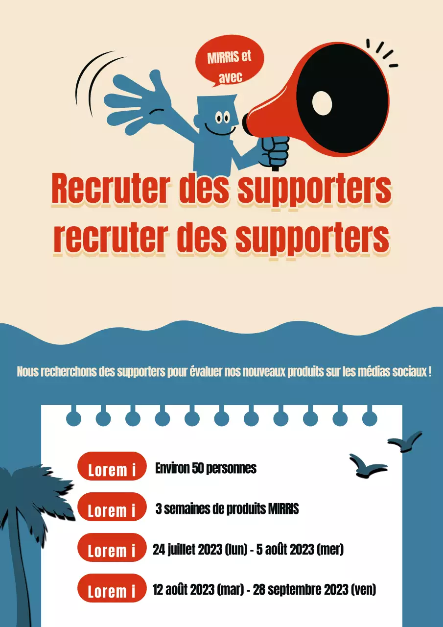Recruter des sympathisants