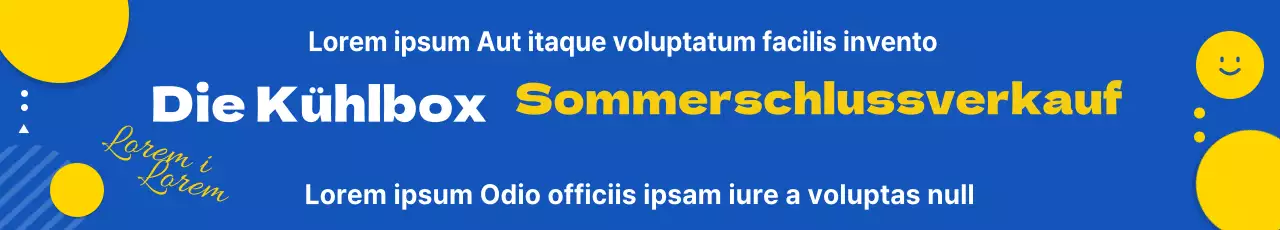 Sommerschlussverkauf