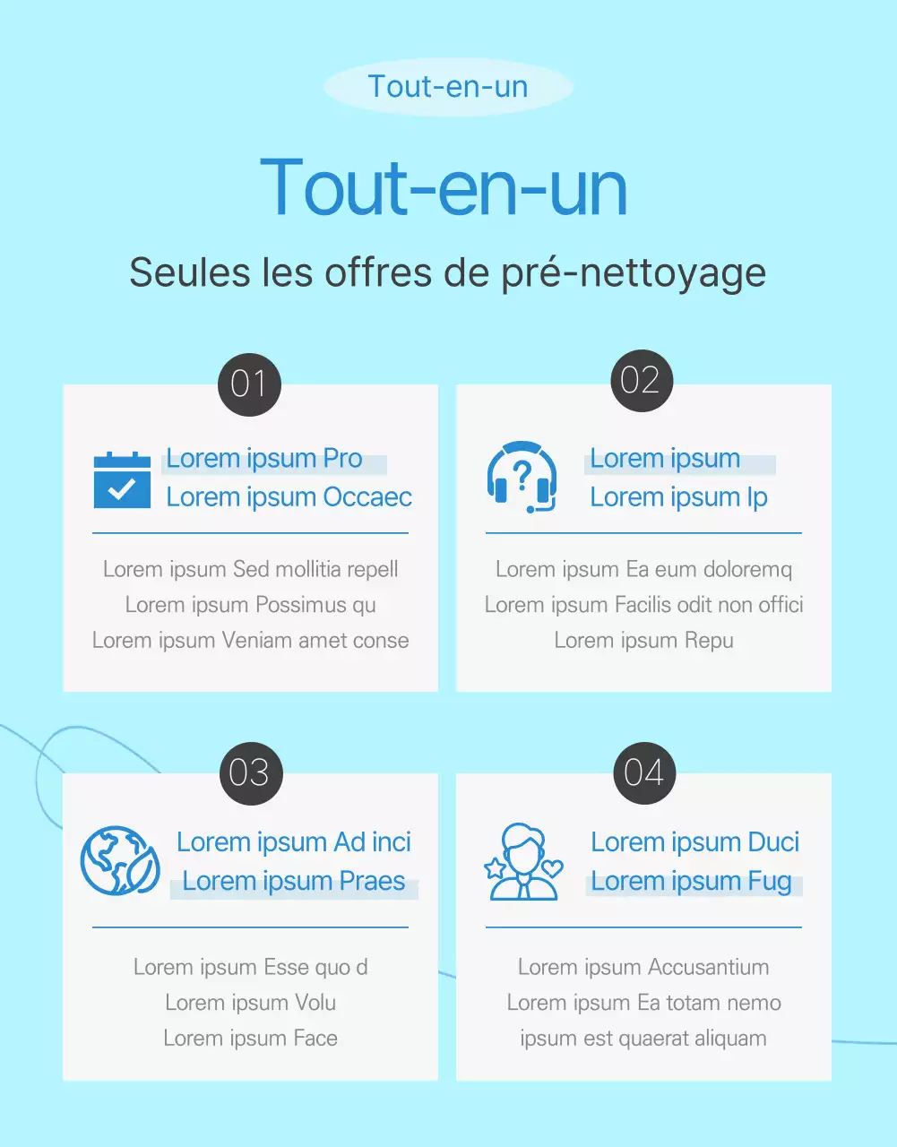 Promouvoir le nettoyage de l'air conditionné bleu ciel