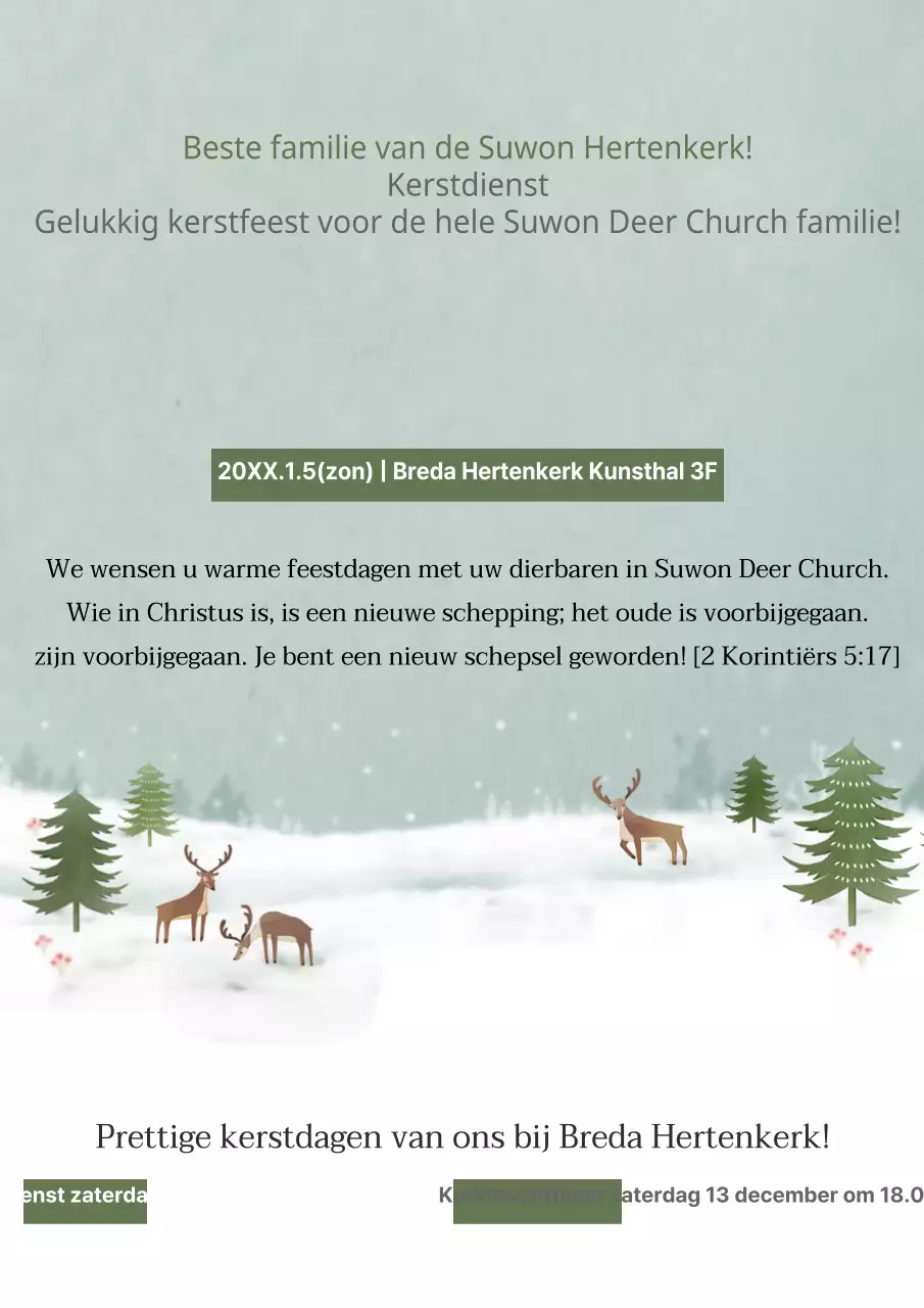 Kerstmis aanbidding