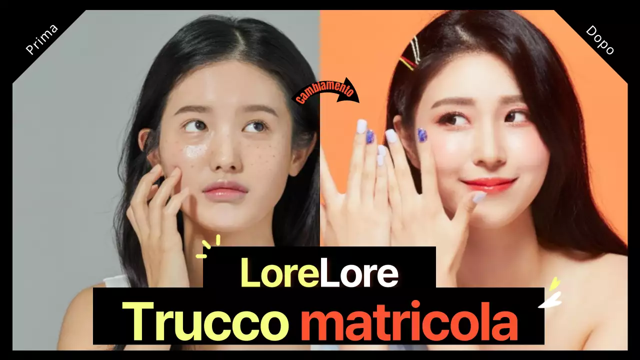 Come fare - Trucco prima e dopo