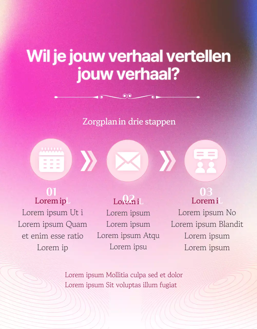 Bevorder roze, dromerige, emotionele psychotherapie