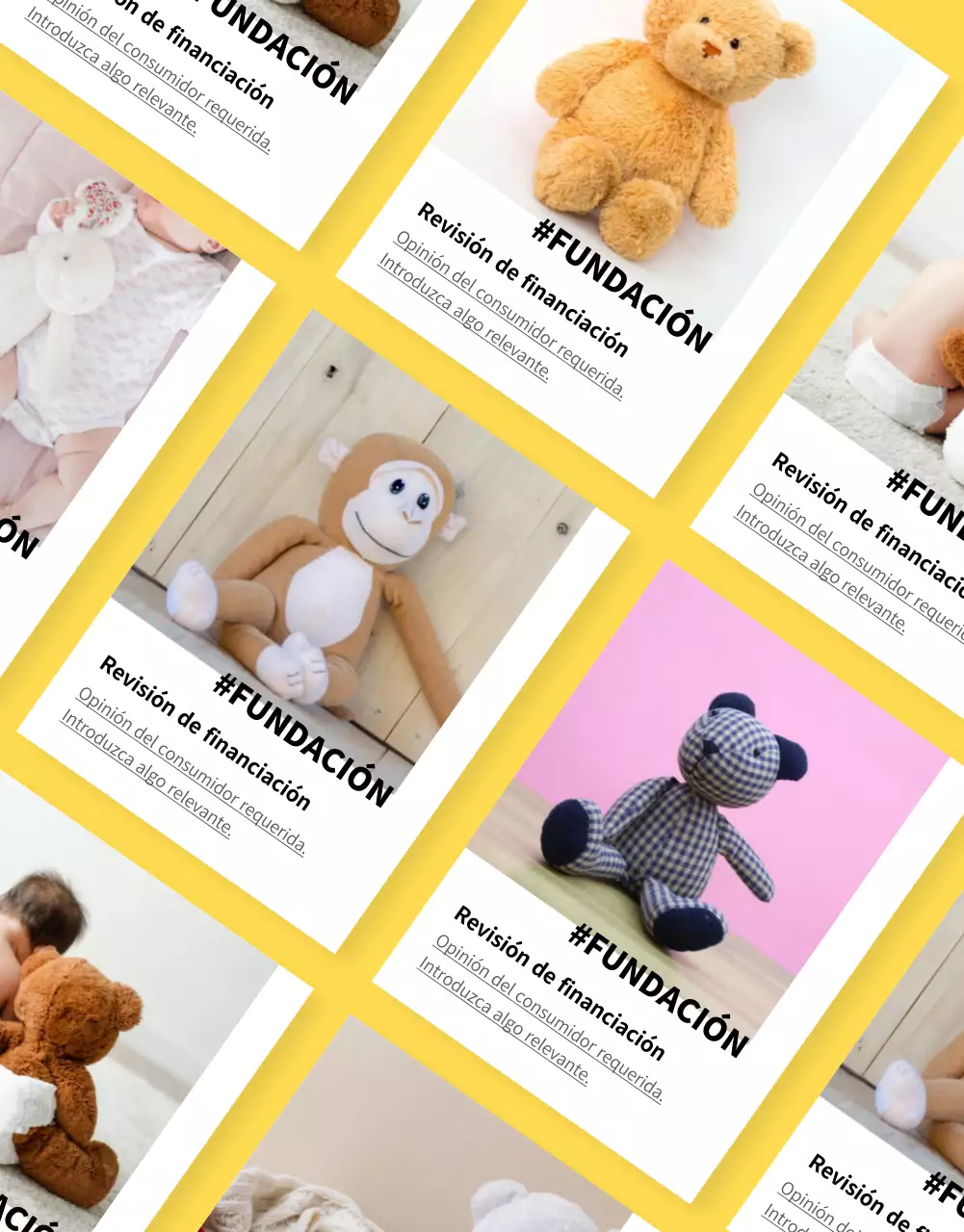 Guía para financiar un peluche amarillo