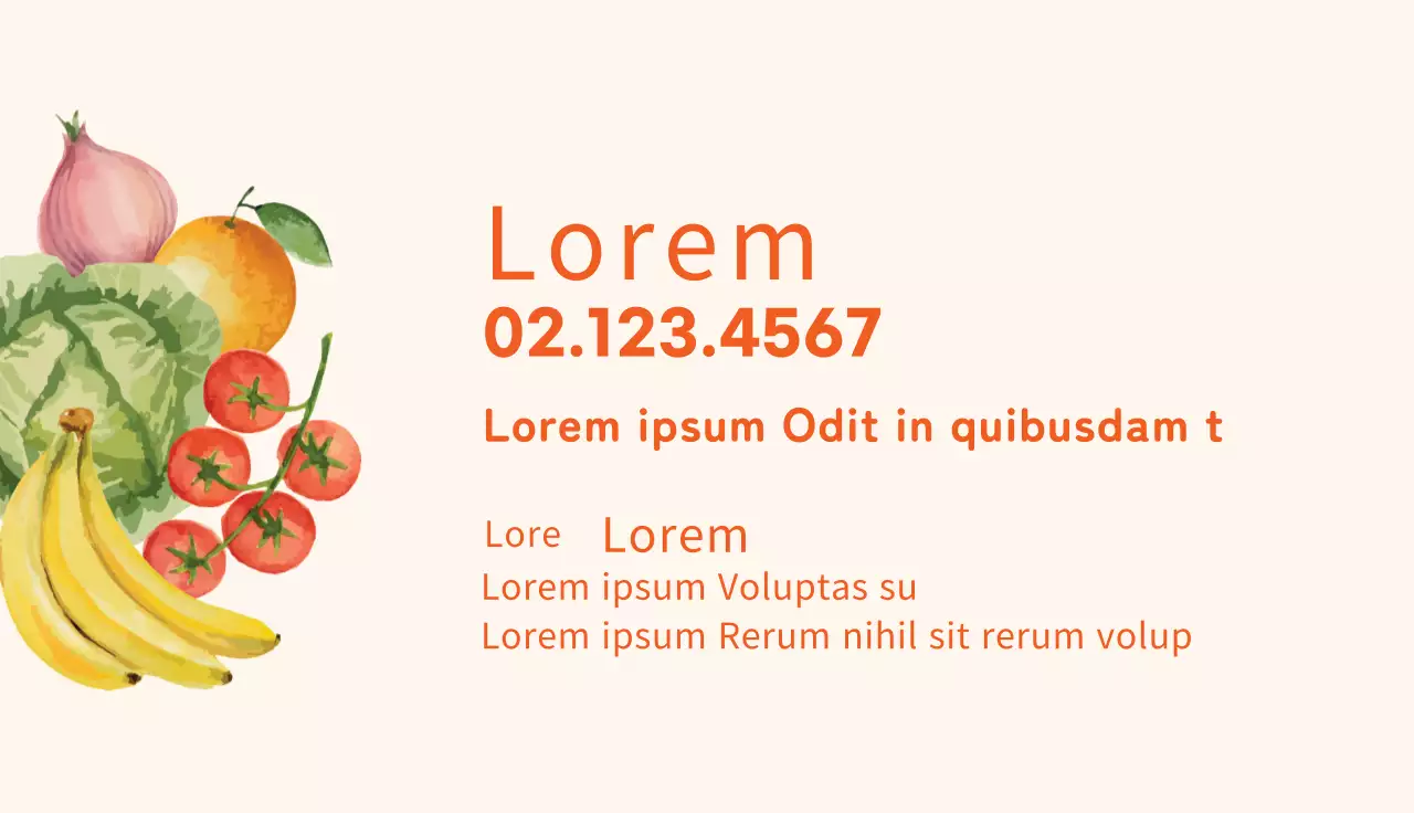 Orange Abbildung sauberes Obst Gemüsehändler