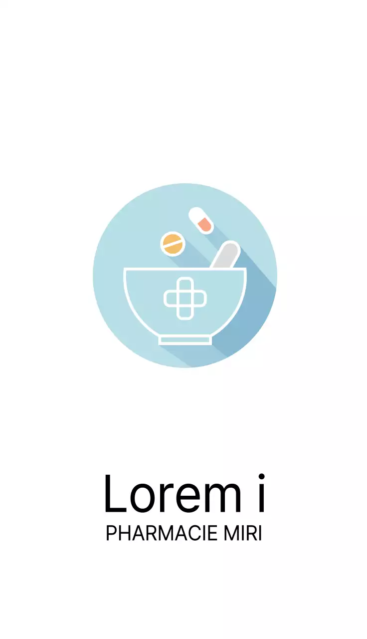 Cartes de visite pré-pharmacie