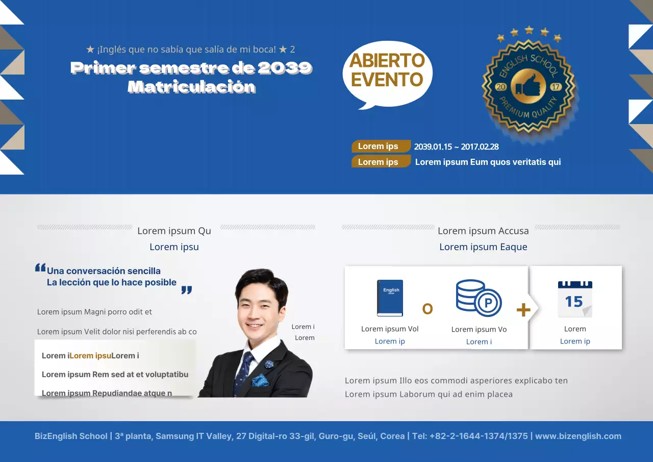 Registro para el primer semestre