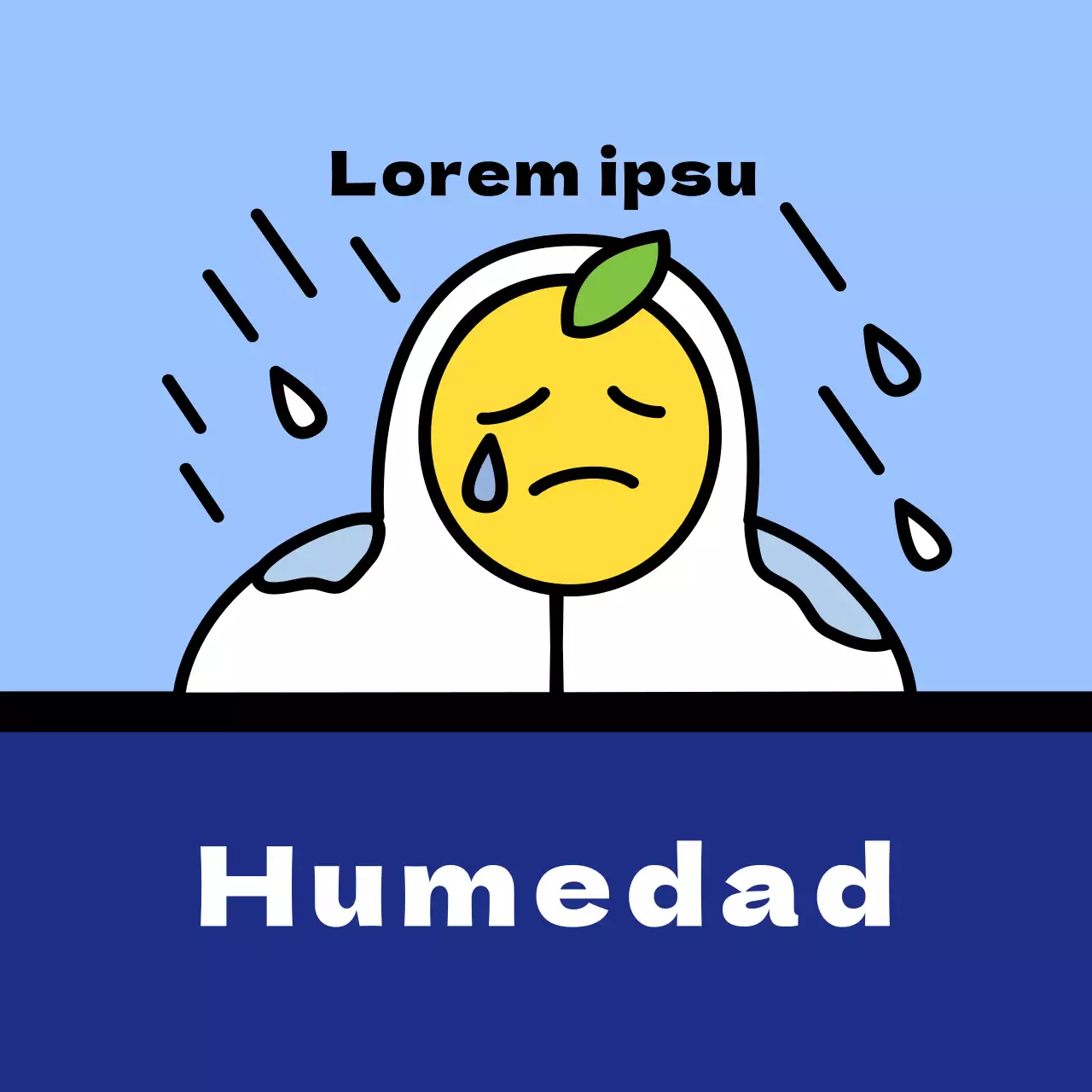 Adhesivo cuadrado de envío