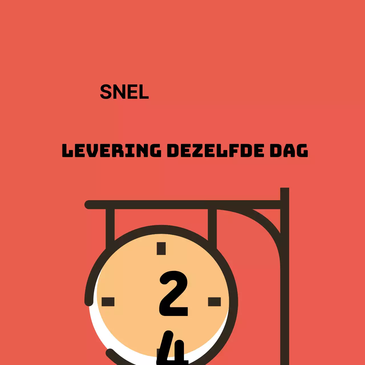 Stickers voor levering op dezelfde dag