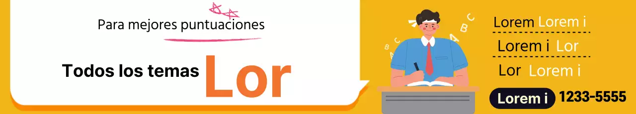 Amarillo ilustración linda escuela conferencia anuncio