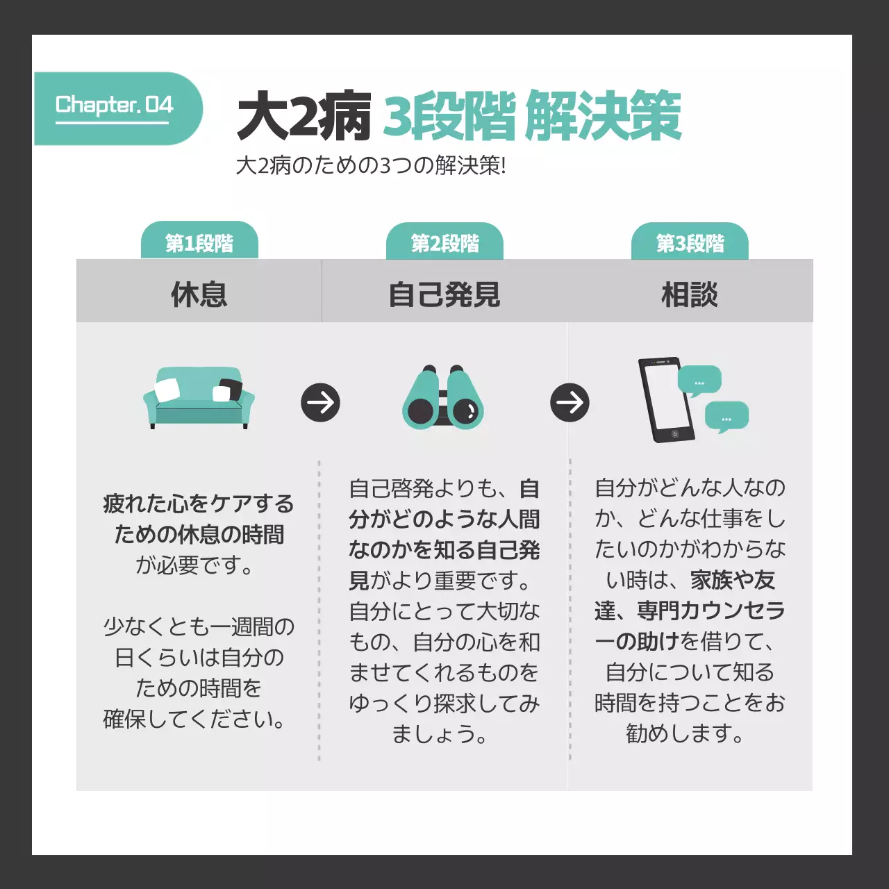 グレー シンプル 学生 資料 Instagram カルーセル