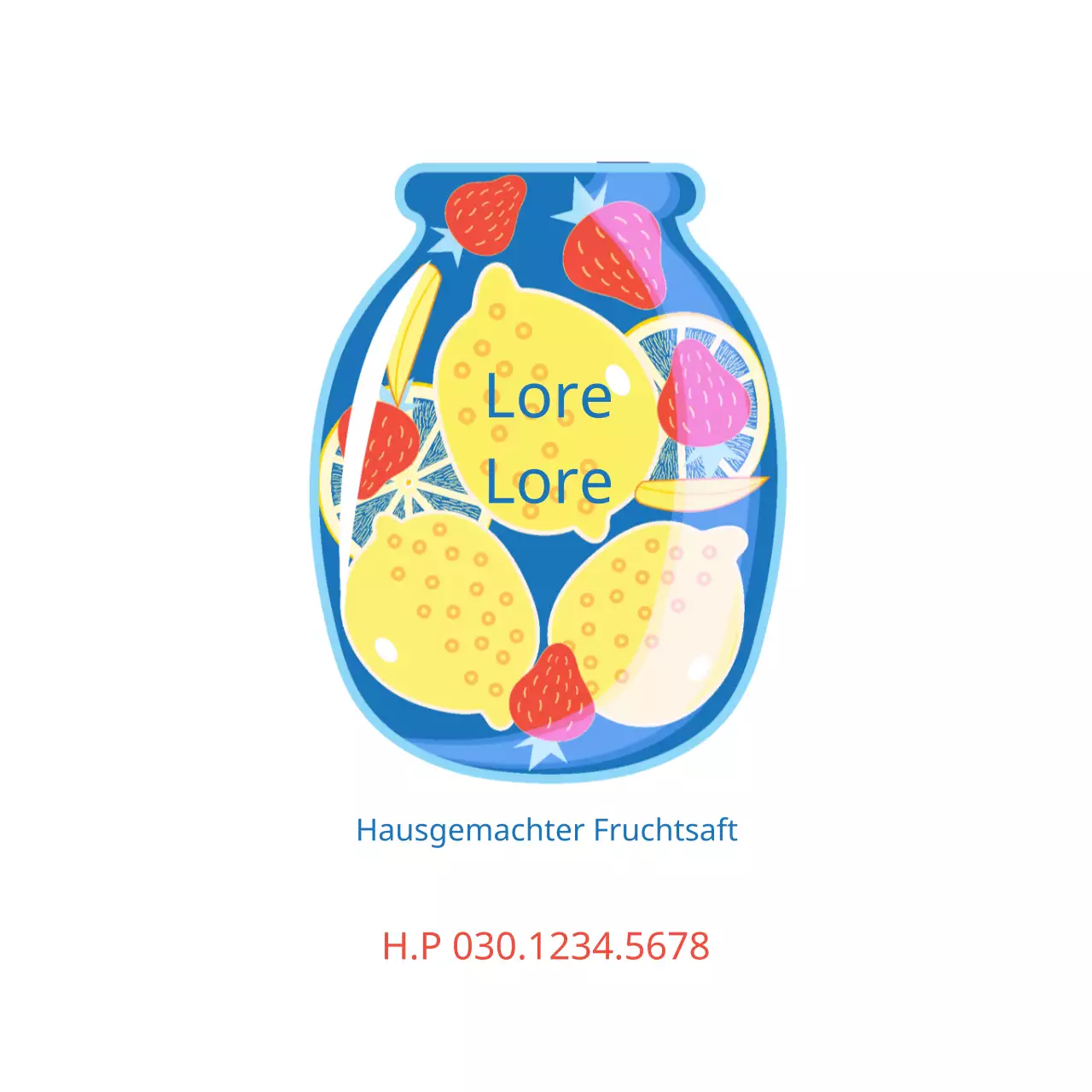 Hausgemachter Fruchtsaft