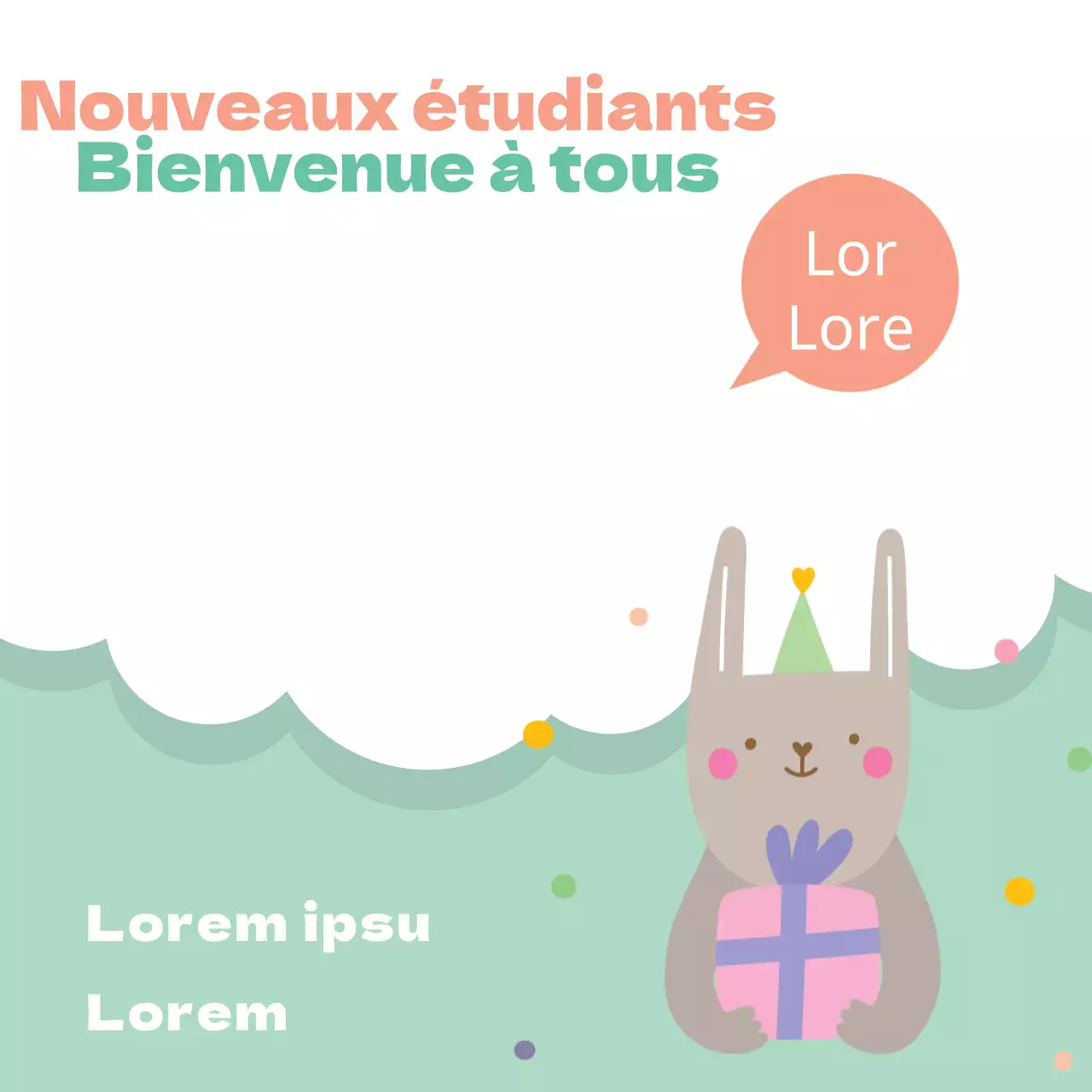 Accueil des nouveaux étudiants