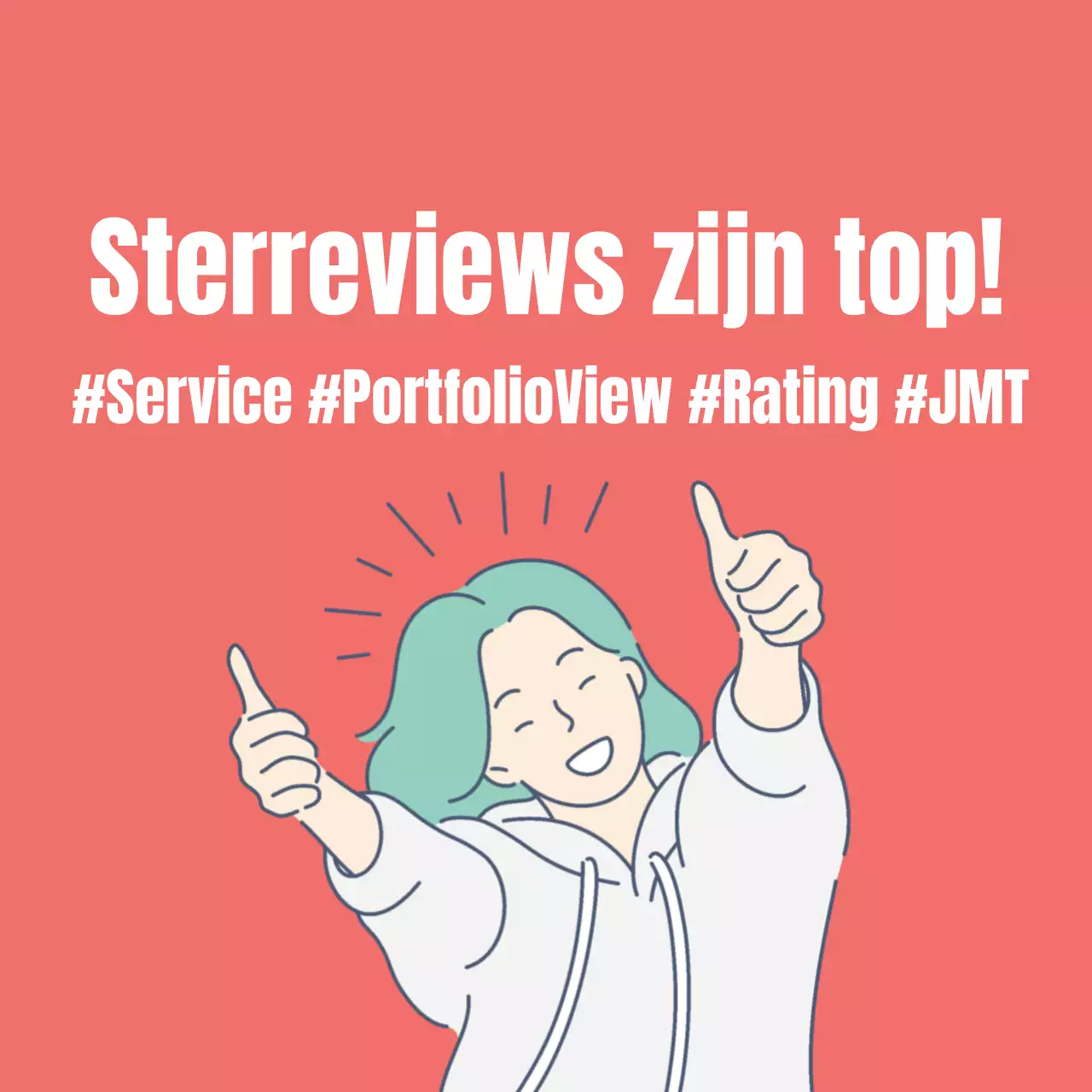 Stickers voor beoordeling van leveringen