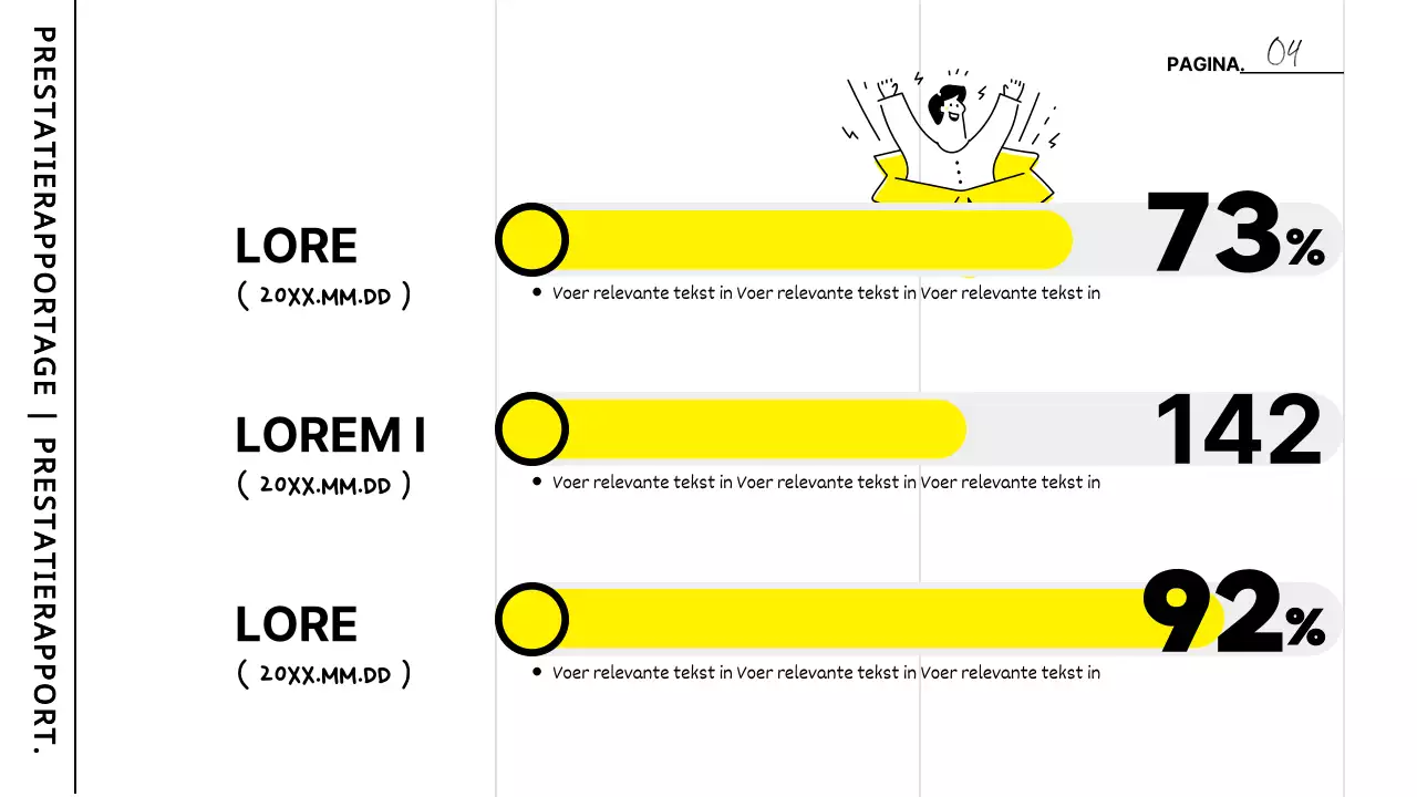 Notulen studiebijeenkomst met witte en gele accenten