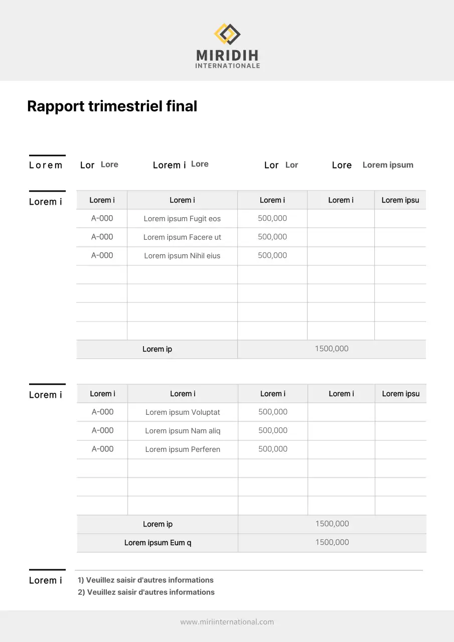 Logo simple Q1 documentation du rapport financier