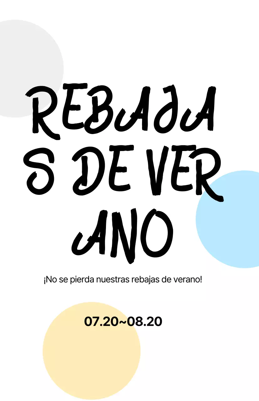 Promocione su venta de verano con caligrafía sobre fondo blanco