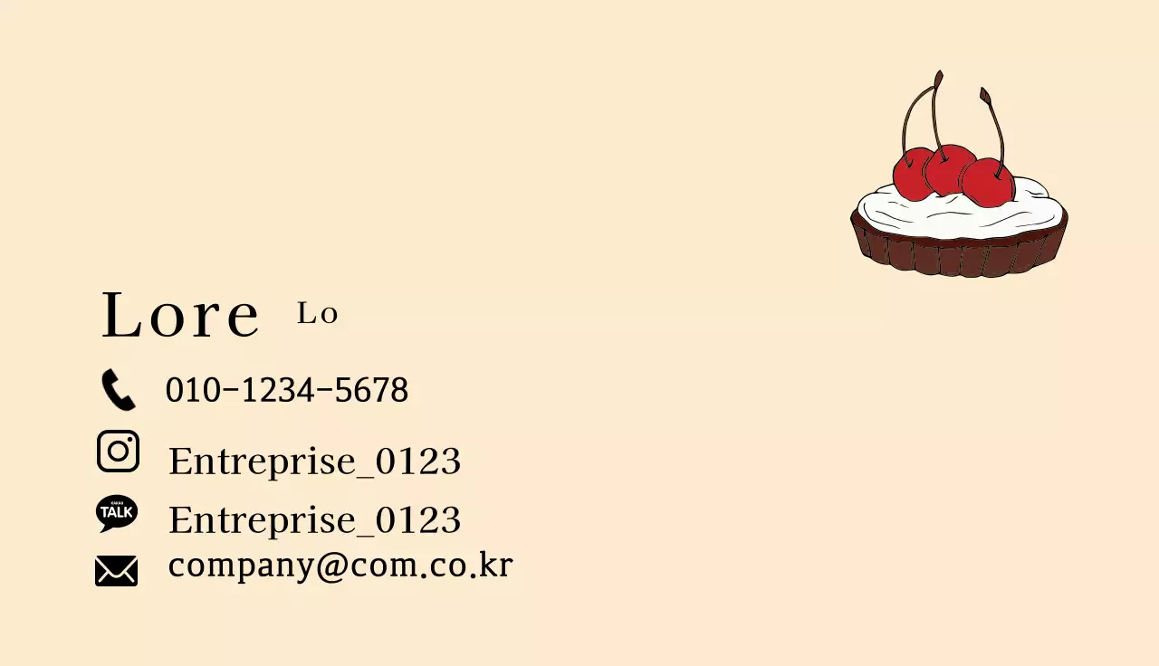 44625_Carte de visite d'un café-dessert