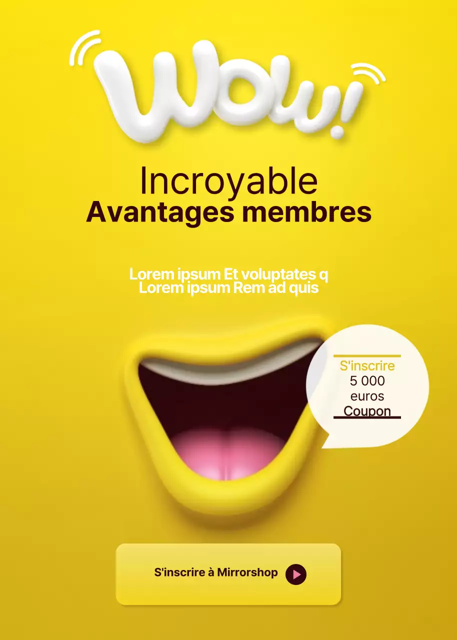 Avantages pour les membres