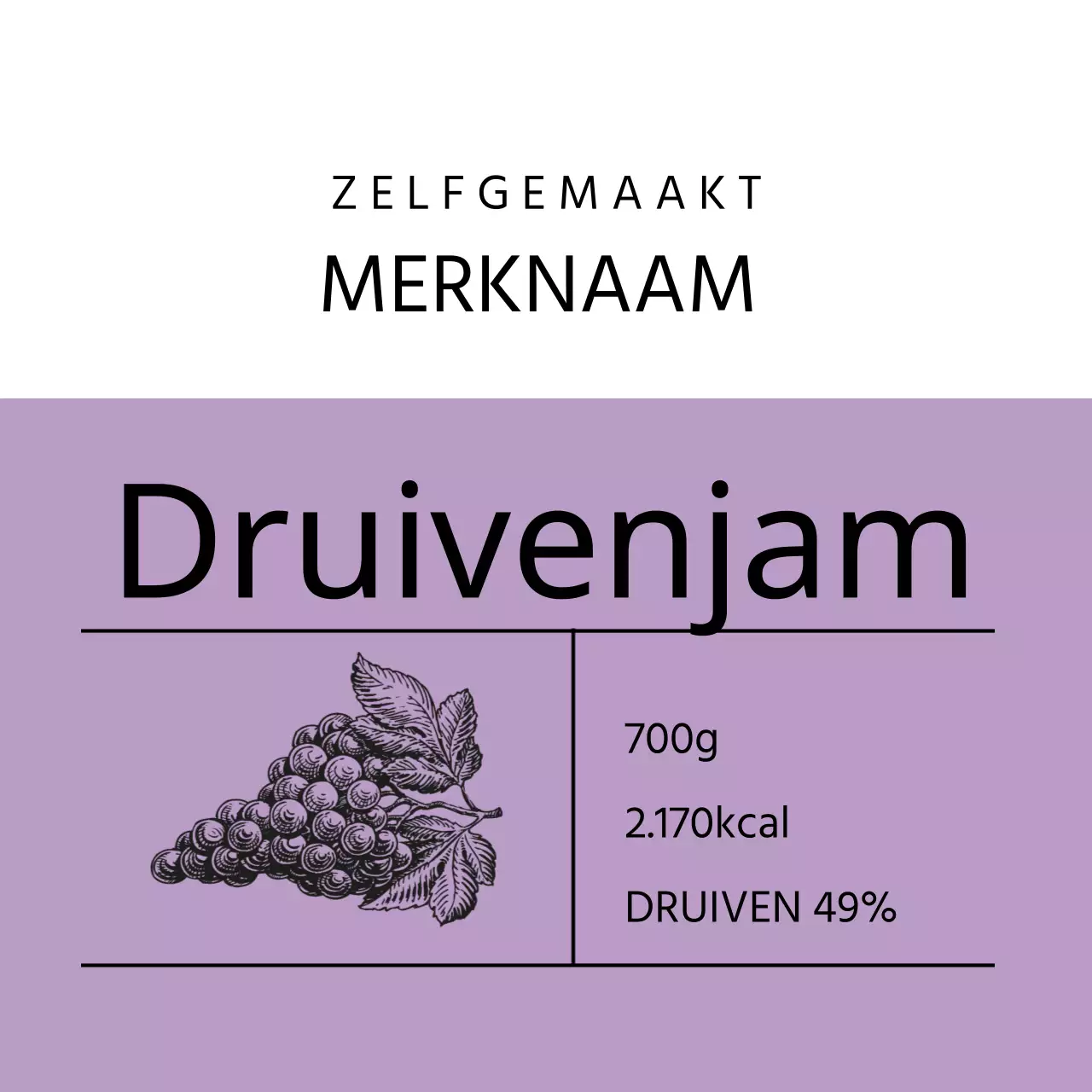Labels druivenjam