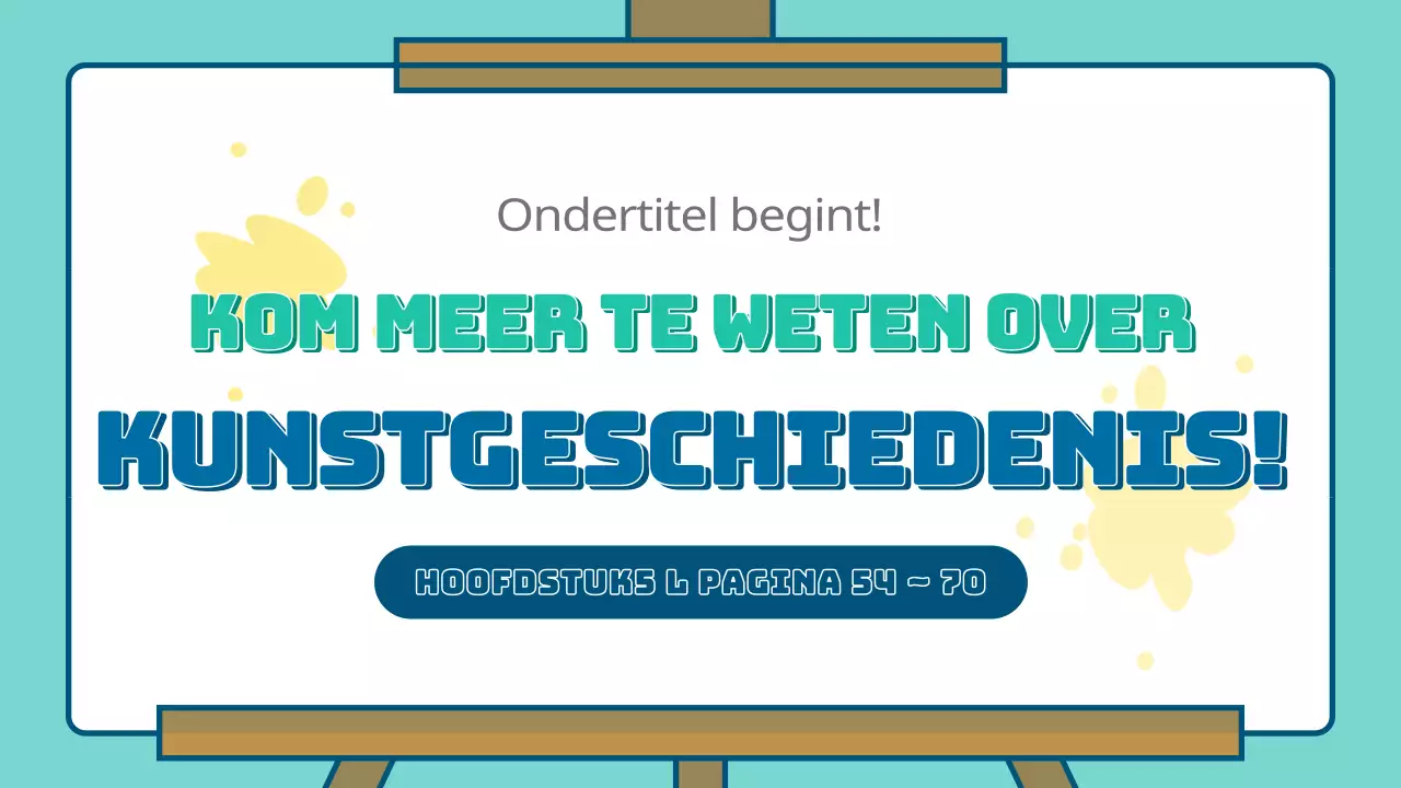 Turkoois Kunstgeschiedenis