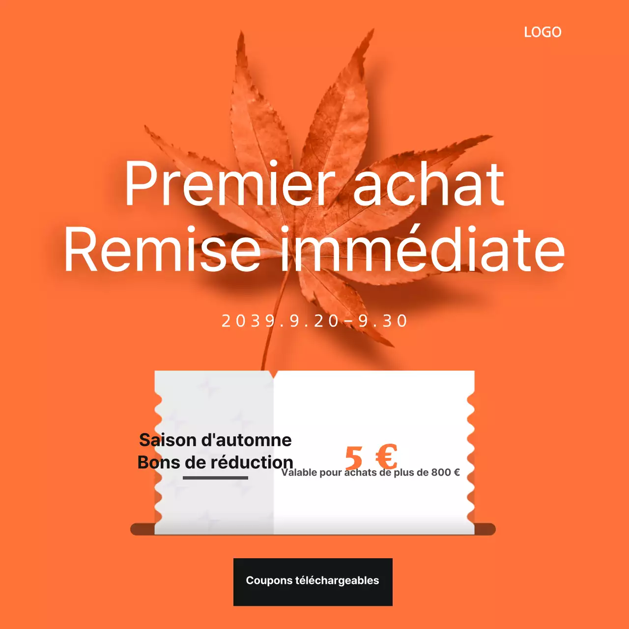 Remise immédiate sur votre premier achat
