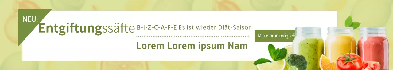 Entgiftungssäfte