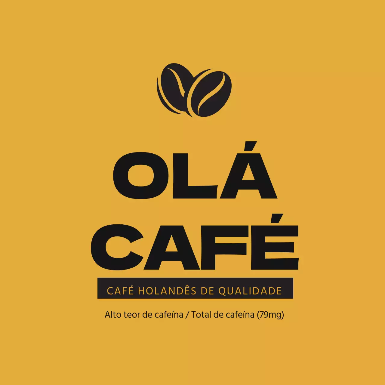 Autocolantes para rótulos de café holandeses