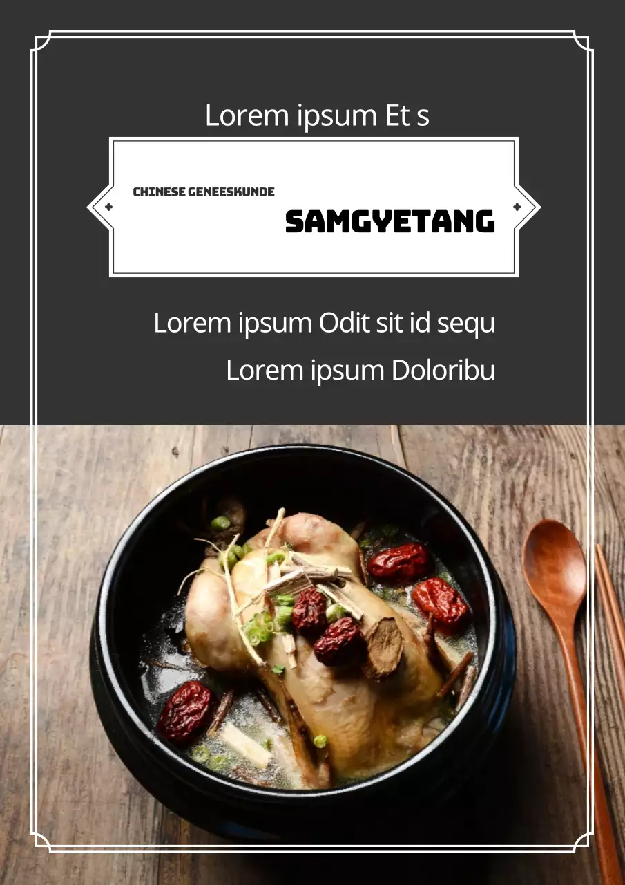 Koreaanse Samgyetang