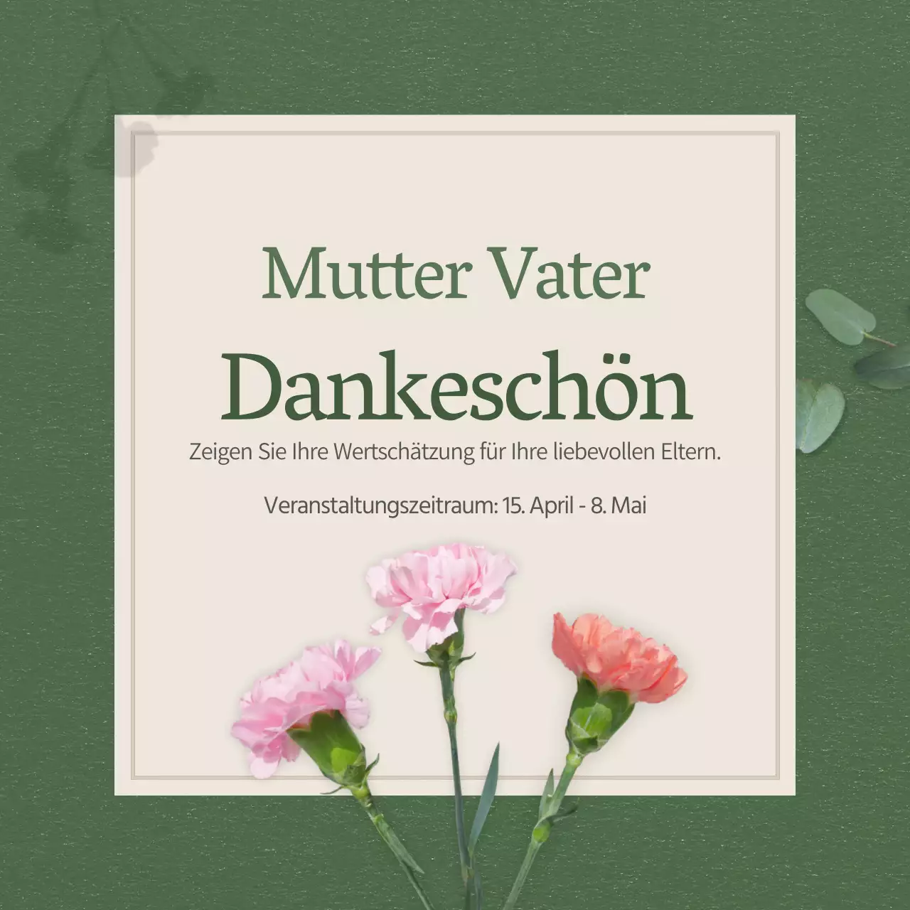 Veranstaltung zum Muttertag2