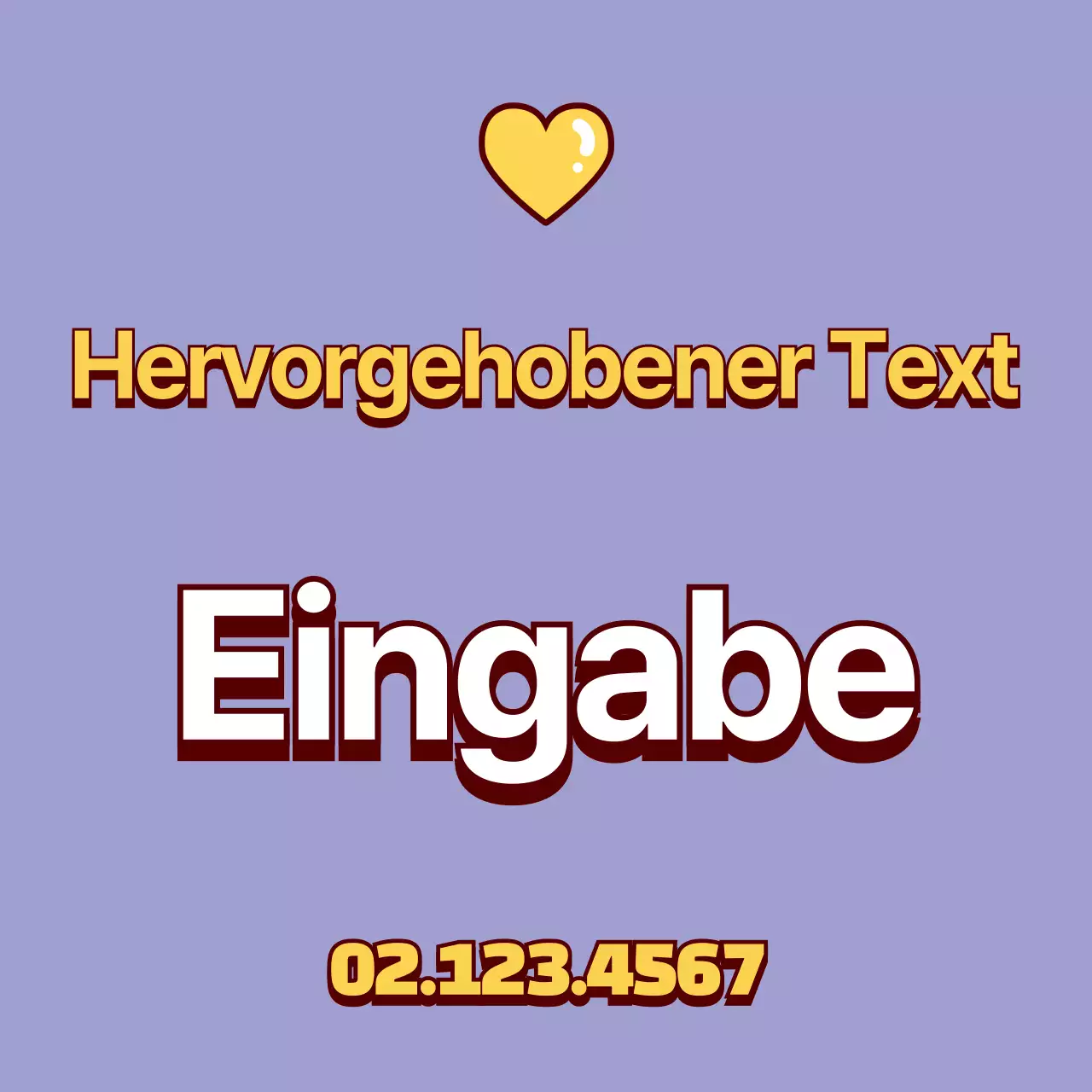 44512_Herz-Text eingeben