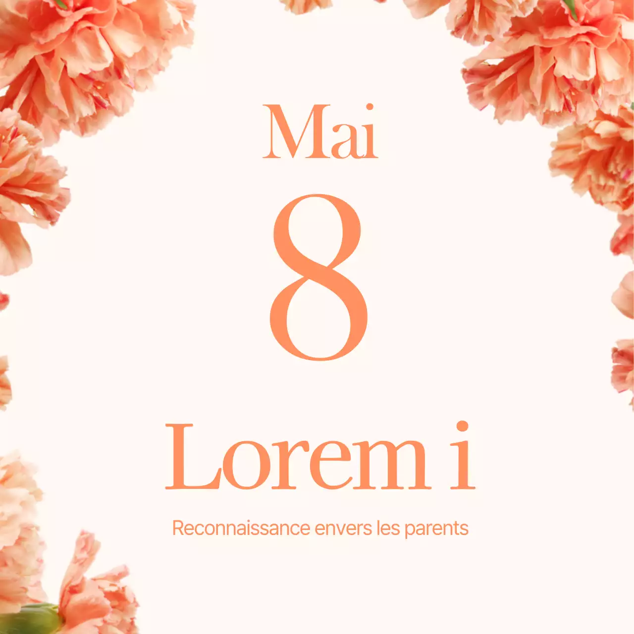 Lettre pour la fête des mères